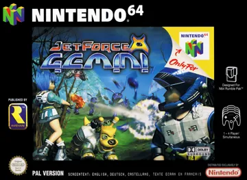 Jet Force Gemini (Europe) (En,Fr,De,Es) box cover front